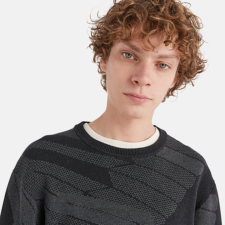Timberland® x Raeburn Knit Crewneck Sweatshirt in Grey