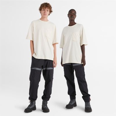 Timberland X Raeburn T-shirt In Wit Wit, Grootte XL