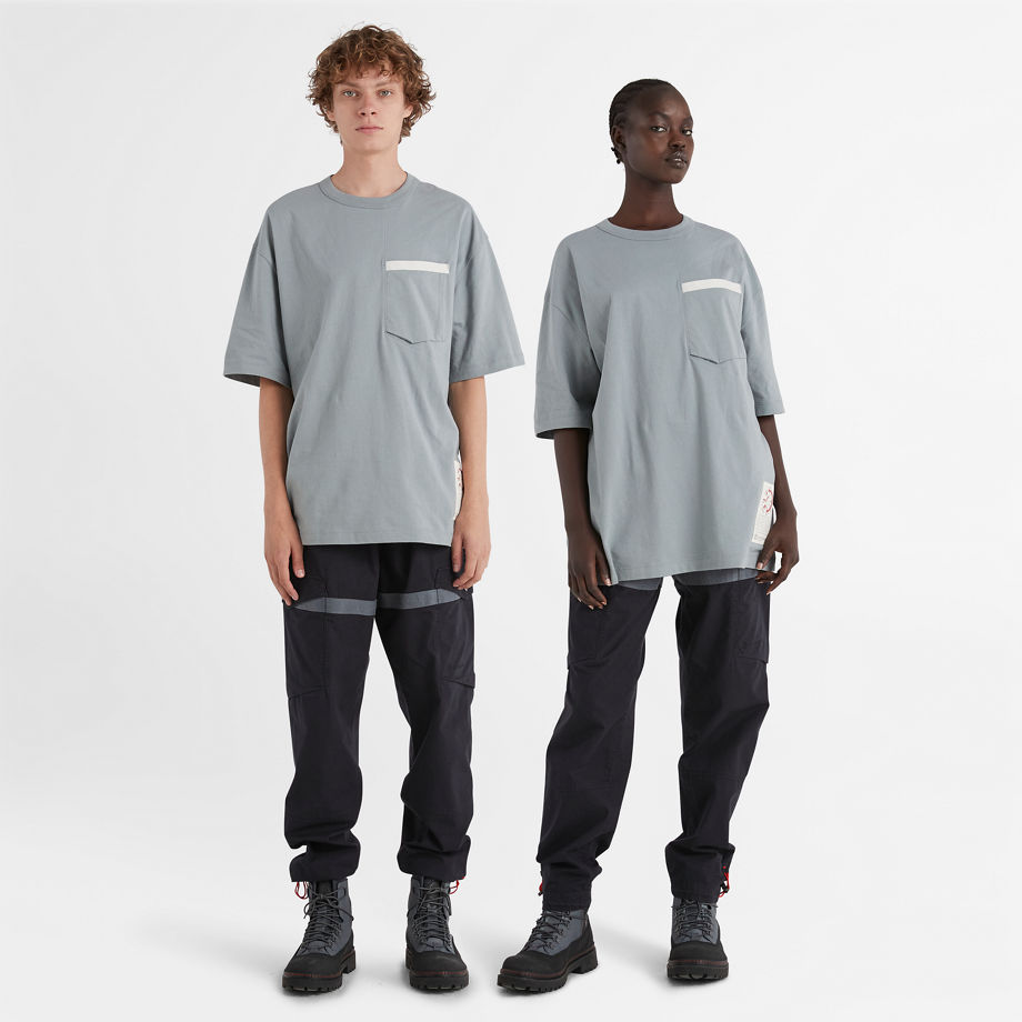 Timberland X Raeburn T-shirt In Grey Grey Unisex, Size L