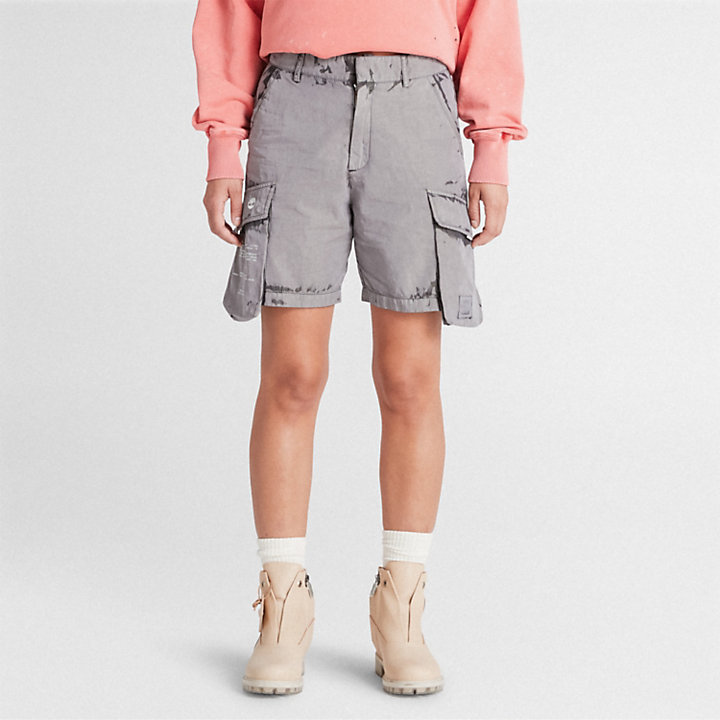 Unisex Timberland® x A-COLD-WALL* Future73 Cargoshorts in Dunkelgrau-