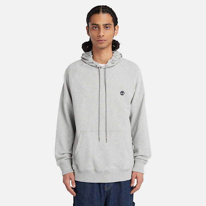 Exeter River Hoodie Sweatshirt for Men in Grey-