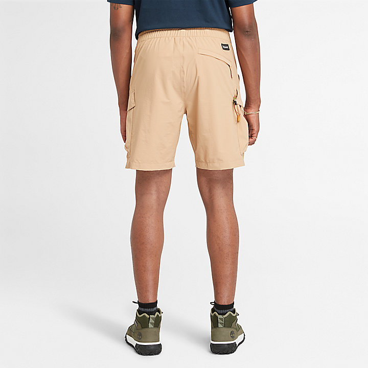 Stretch Quick-Dry Wind Resistant Shorts for Men in Yellow
