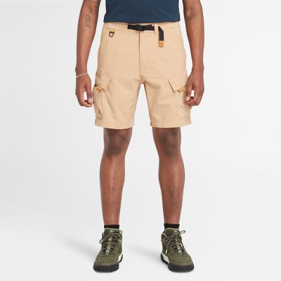 Timberland Stretch Quick-dry Wind Resistant Shorts For Men In Yellow Yellow