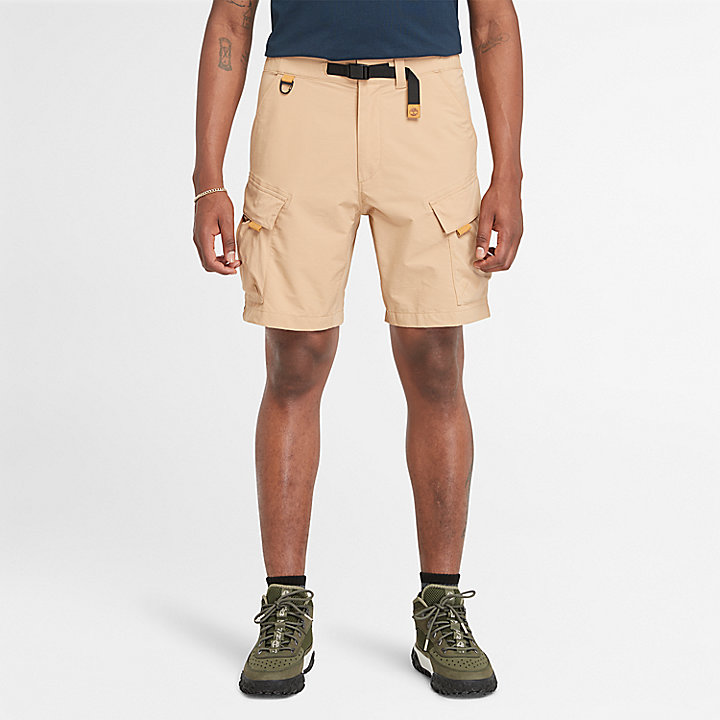 Stretch Quick-Dry Wind Resistant Shorts for Men in Yellow