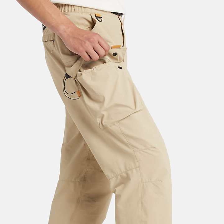 Pantalon stretch Motion pour homme en beige-