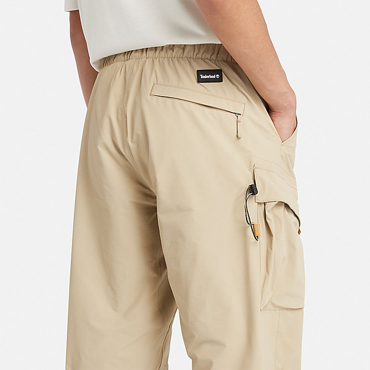Motion Stretch Trousers for Men in Beige