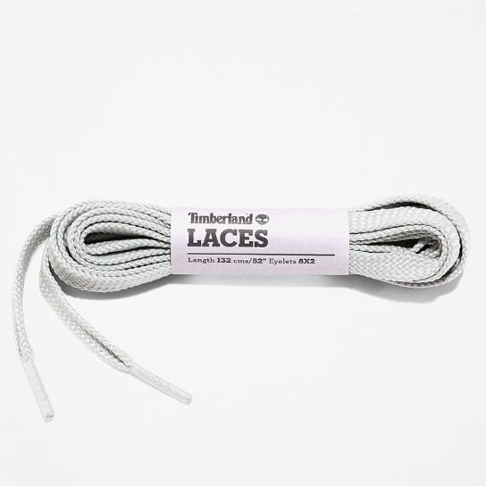 132cm/52" Flat Replacement Laces in Grey | Timberland