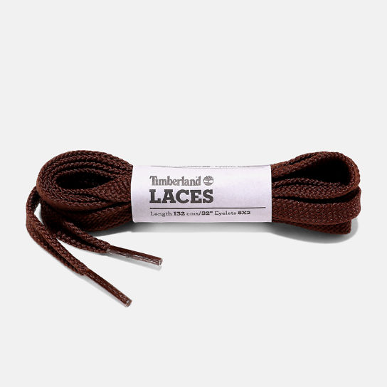 132cm/52" Flat Replacement Laces in Brown | Timberland
