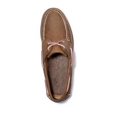 timberland heritage 2 eye boat shoe