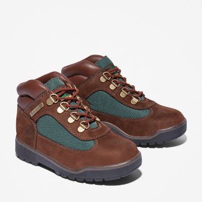 youth timberland field boots