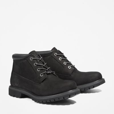 slim nellie chukka boots black