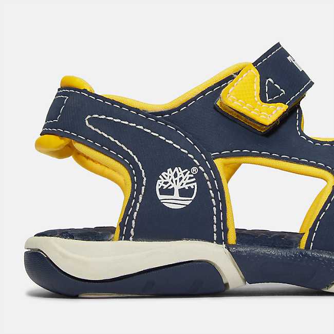 Youth Adventure Seeker 2-Strap Sandals Blue | Timberland US