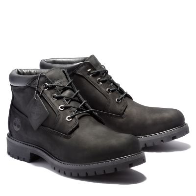 timberland chukka boots black