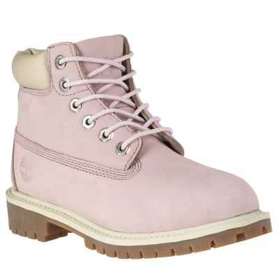 junior pink timberland boots