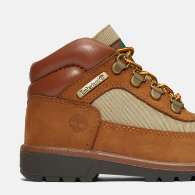 Youth Leather/Fabric Mid Field Boots