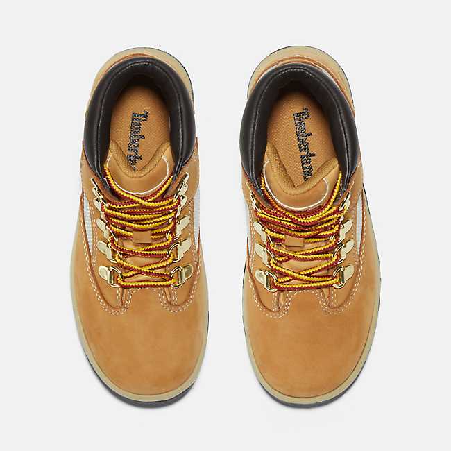 Junior 6-Inch Field Boots in Wheat Nubuck | Timberland US