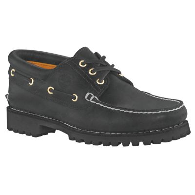black timberland boat shoes