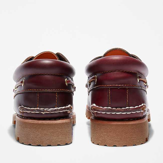 Chaussure bateau Timberland Authentics en cuir cousue main pour hommes