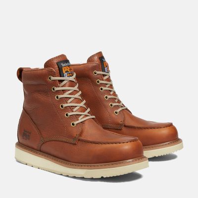 timberland wedge work boots