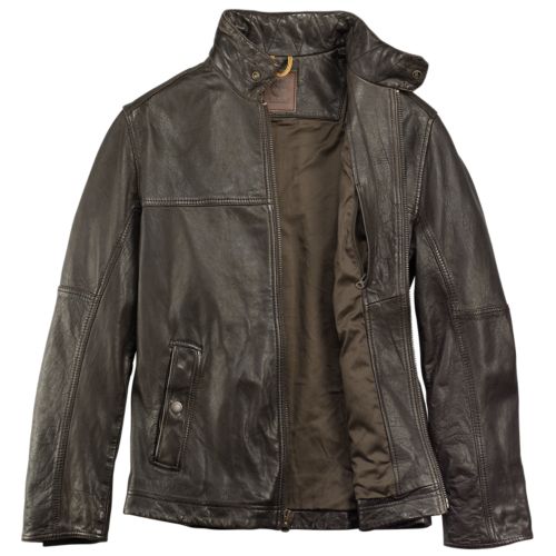 Men's Mount Major Leather Bomber Jacket | Timberland US Store