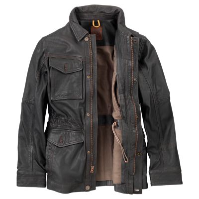 Men's Mount Major Leather Field Jacket | Timberland US Store