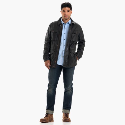 Men's Mount Major Leather Field Jacket | Timberland US Store
