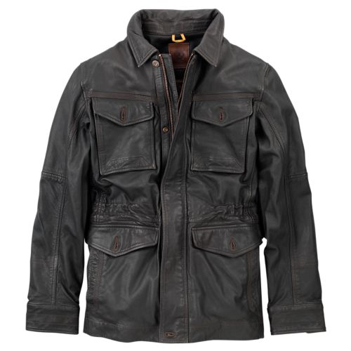 Men's Mount Major Leather Field Jacket | Timberland US Store