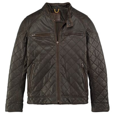 Men's Skye Peak Leather Jacket | Timberland US Store