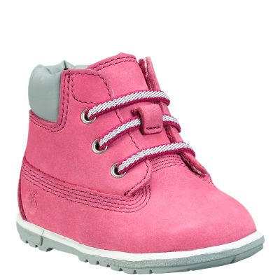 infant pink timberland boots