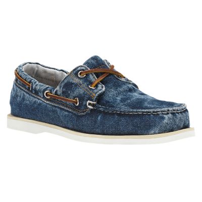 Men's Timberland® Denim Boat Shoes | Timberland US Store