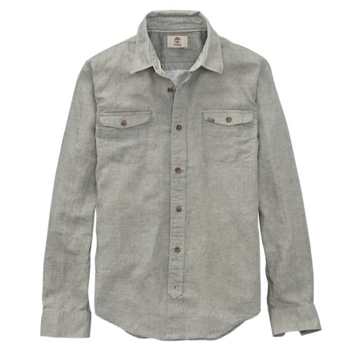 Men's Long Sleeve Hubbard River Linen Shirt | Timberland US Store