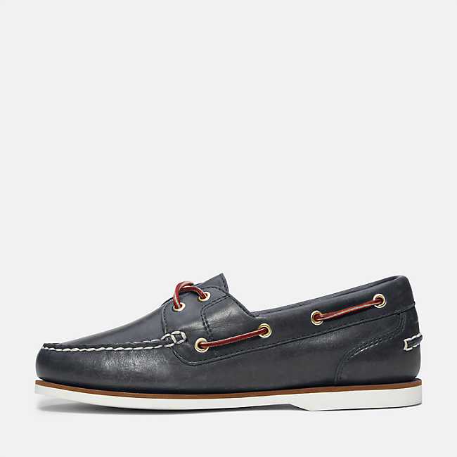 Women's Classic Leather Boat Shoes