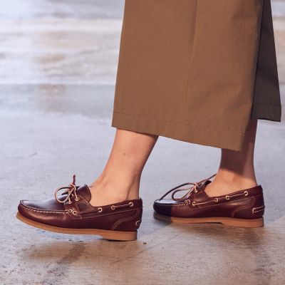 Women's Classic 2-Eye Leather Boat Shoes