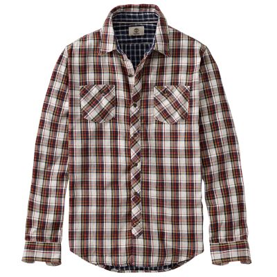 Men's Warner River Slim Fit Double-Layer Shirt | Timberland US Store