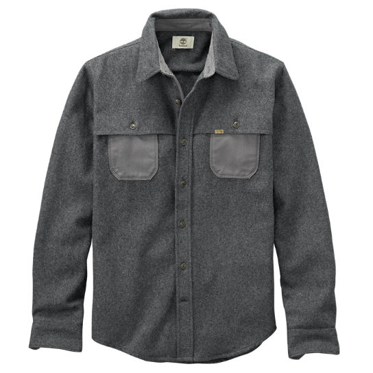 Timberland | Men&39s Bass River Wool Blend Shirt Jacket