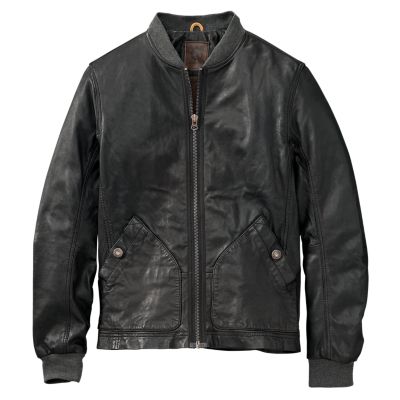 Men's Mount Webster Leather Bomber Jacket | Timberland US Store