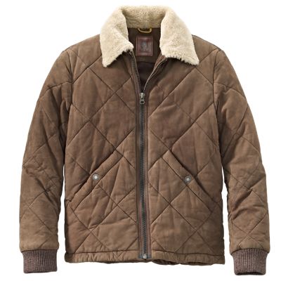 Men's Skye Peak Quilted Leather Jacket | Timberland US Store