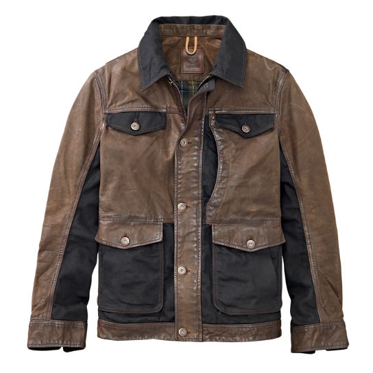 Timberland | Men's Tenon Leather Field Jacket