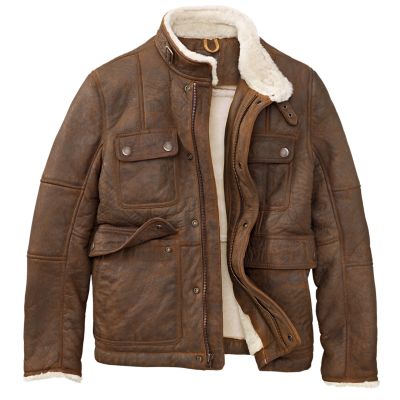 timberland shearling jacket