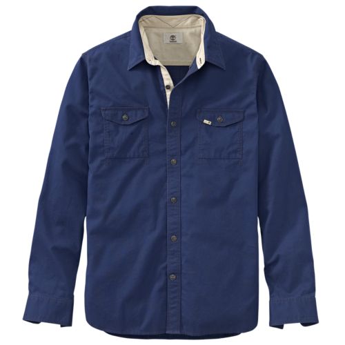 Men's Warner River Twill Cargo Shirt | Timberland US Store