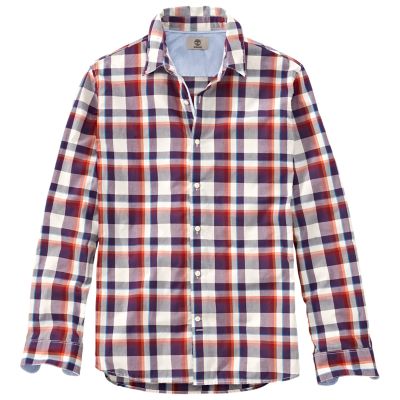 Men's Lane River Slim Fit Plaid Shirt | Timberland US Store