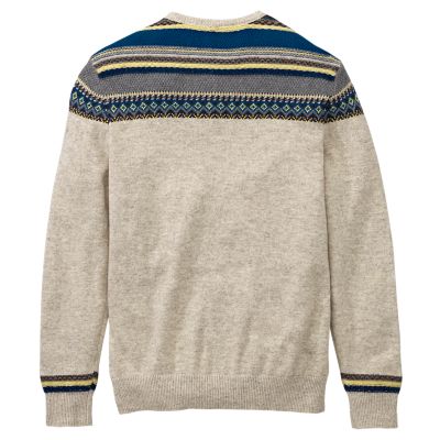 Men's Knox River Fair Isle V-Neck Sweater | Timberland US Store