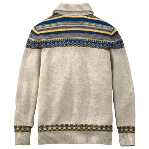 Men's Knox River Fair Isle Cardigan Sweater-