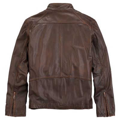 Men's Premium Slim Fit Premium Leather Biker Jacket | Timberland US Store
