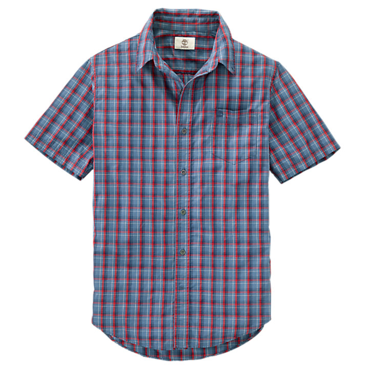 Men's Perry Stream Mini Check Shirt | Timberland US Store