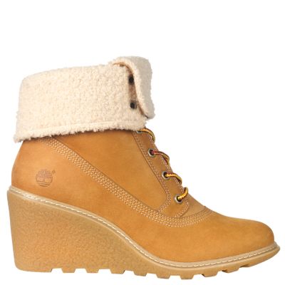 ladies timberland wedge boots