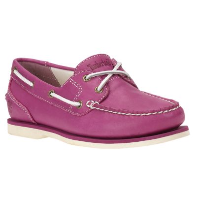 timberland pink boat shoes