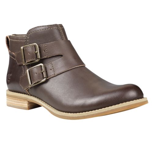Women's Savin Hill Double-Buckle Leather Ankle Boots | Timberland US Store