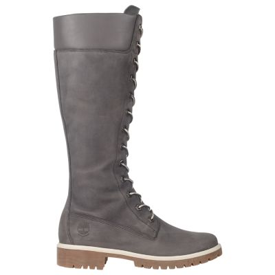 timberland women's 14 premium lace up boots