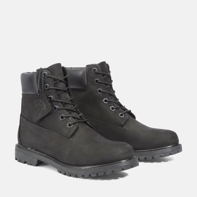 premium 6 inch boot for women in black